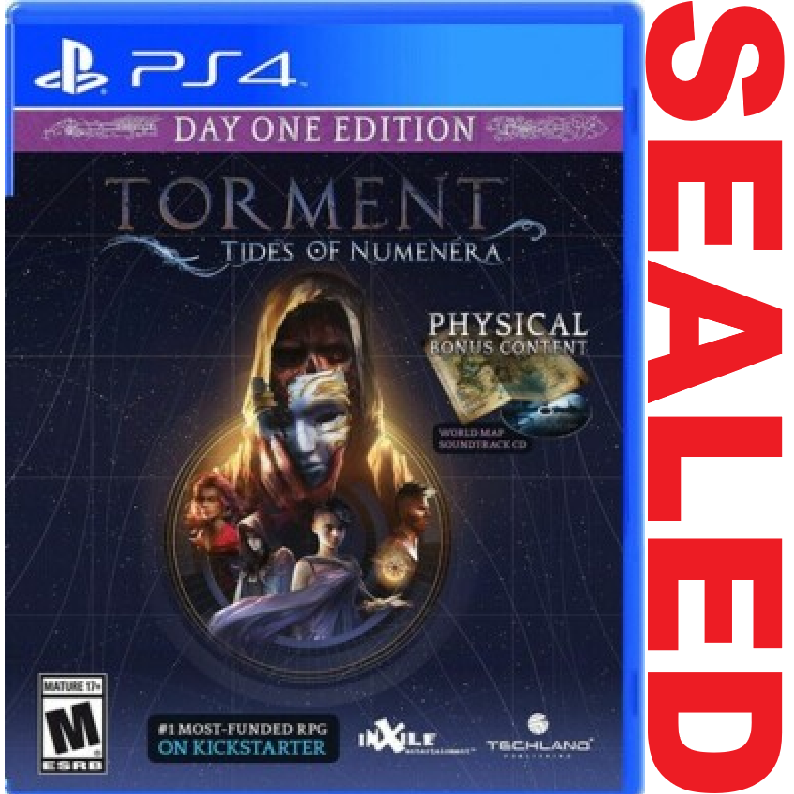 PS4 - Torment Tides of Numenera Day One Edition (Sealed)