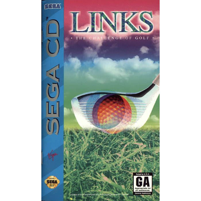 Sega CD - Links The Challenge of Golf