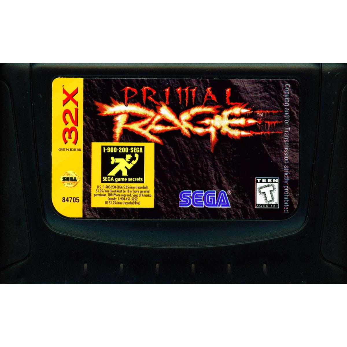 32X - Primal Rage (Cartridge Only)
