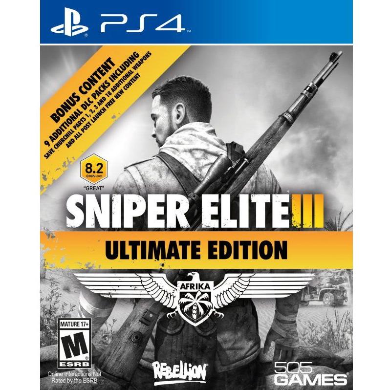 PS4 - Sniper Elite III Ultimate Edition