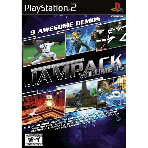 PS2 - JamPack Vol. 15 Demo Disc