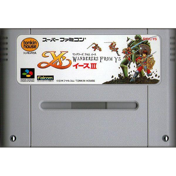 Super Famicom - Ys III Wanderers from Ys (Cartridge Only)