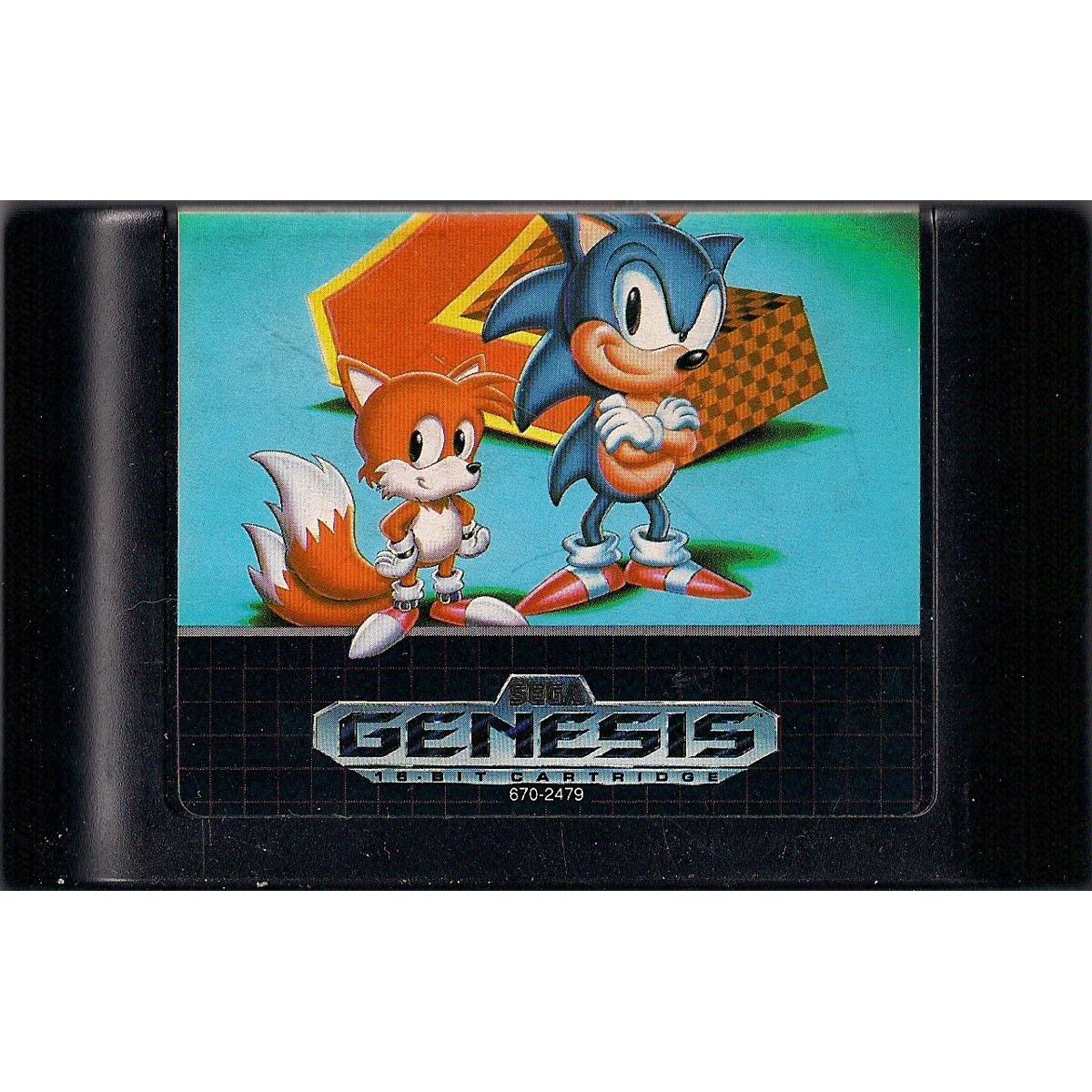 Genesis - Sonic the Hedgehog 2 (cartouche uniquement)