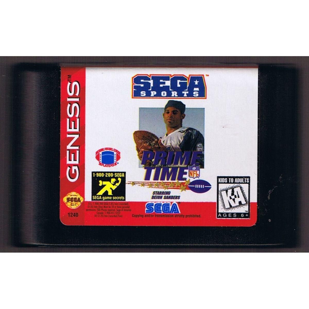 Genesis - Prime Time NFL Football (Cartridge Only)