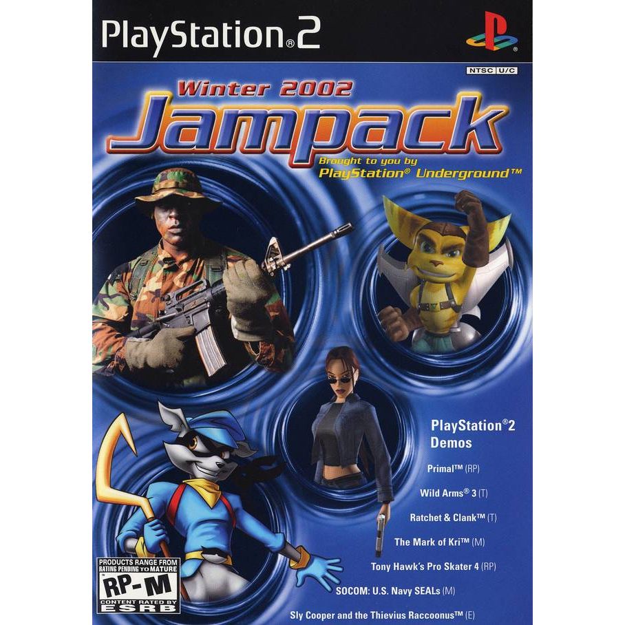 PS2 - JamPack Winter 2002 Demo Disc