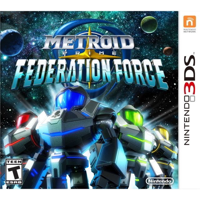 3DS - Metroid Prime Federation Force (In Case)