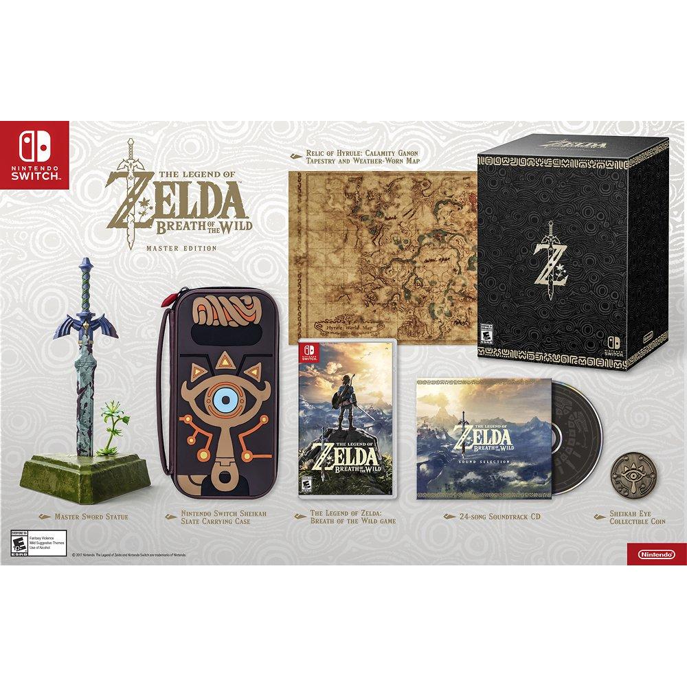 Switch - The Legend of Zelda Breath of the Wild Master Edition