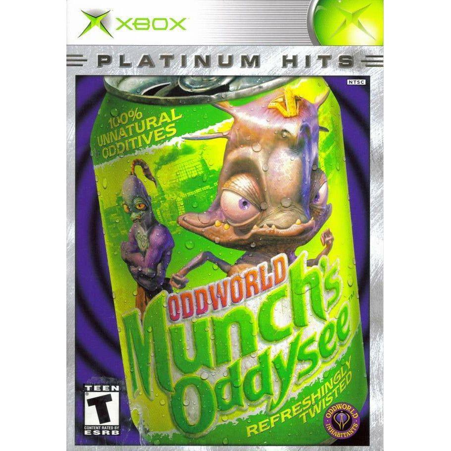 XBOX - Oddworld Munch's Oddysee (Platinum Hits / Sealed)