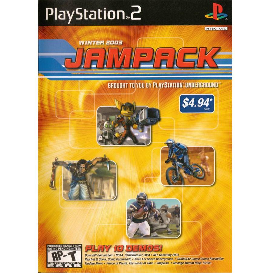 PS2 - JamPack Winter 2003 Demo Disc