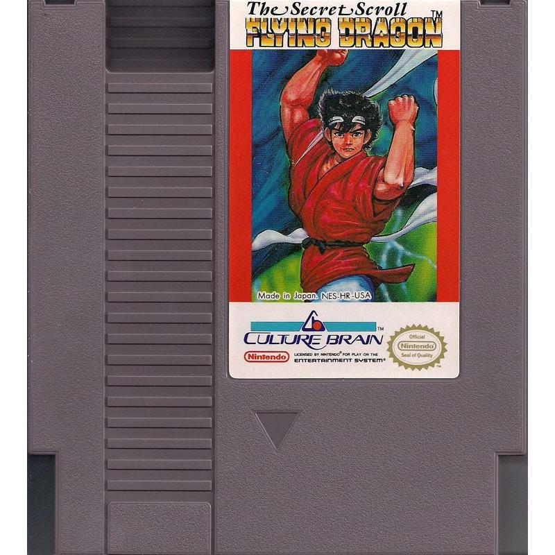 NES - Flying Dragon The Secret Scroll (cartouche uniquement)