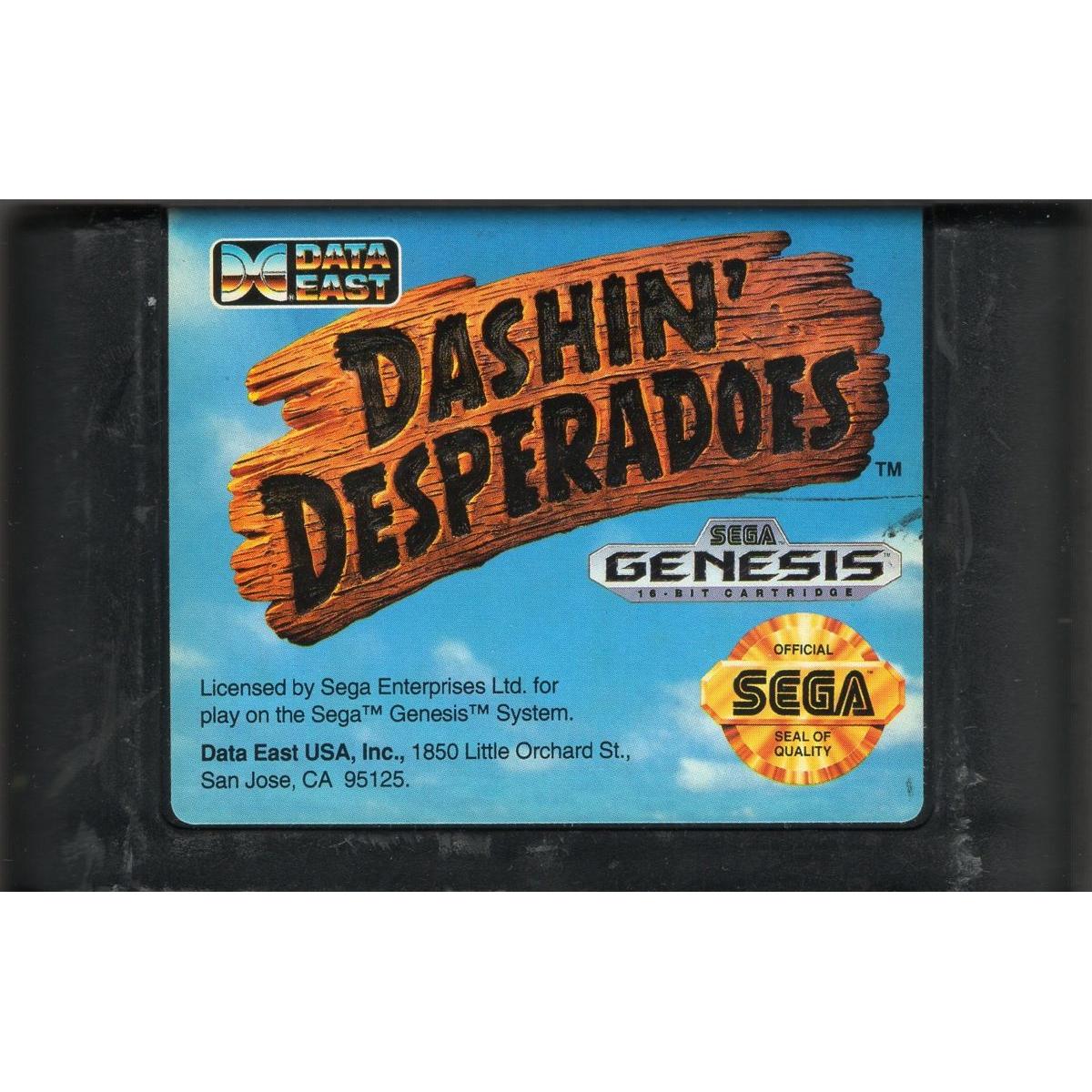 Genesis - Dashin' Desperadoes (Cartridge Only)