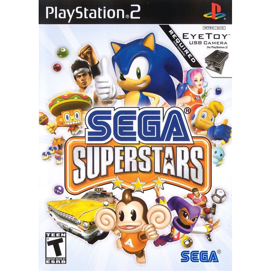 PS2 - Sega SuperStars