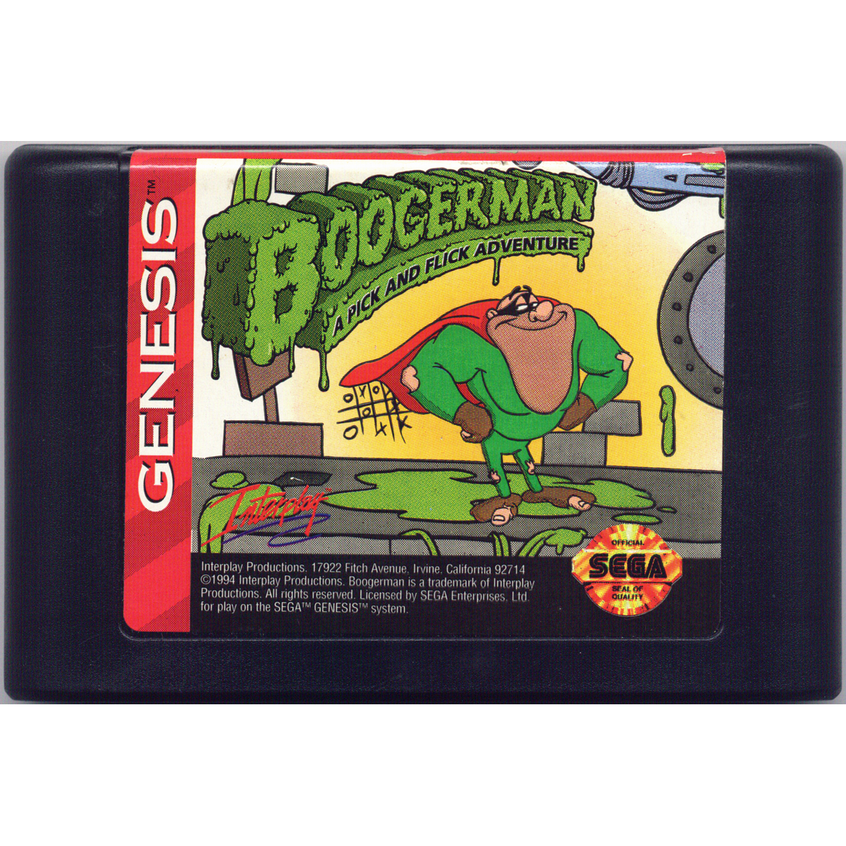 Genesis - Boogerman A Pick And Flick Adventure (Cartridge Only)