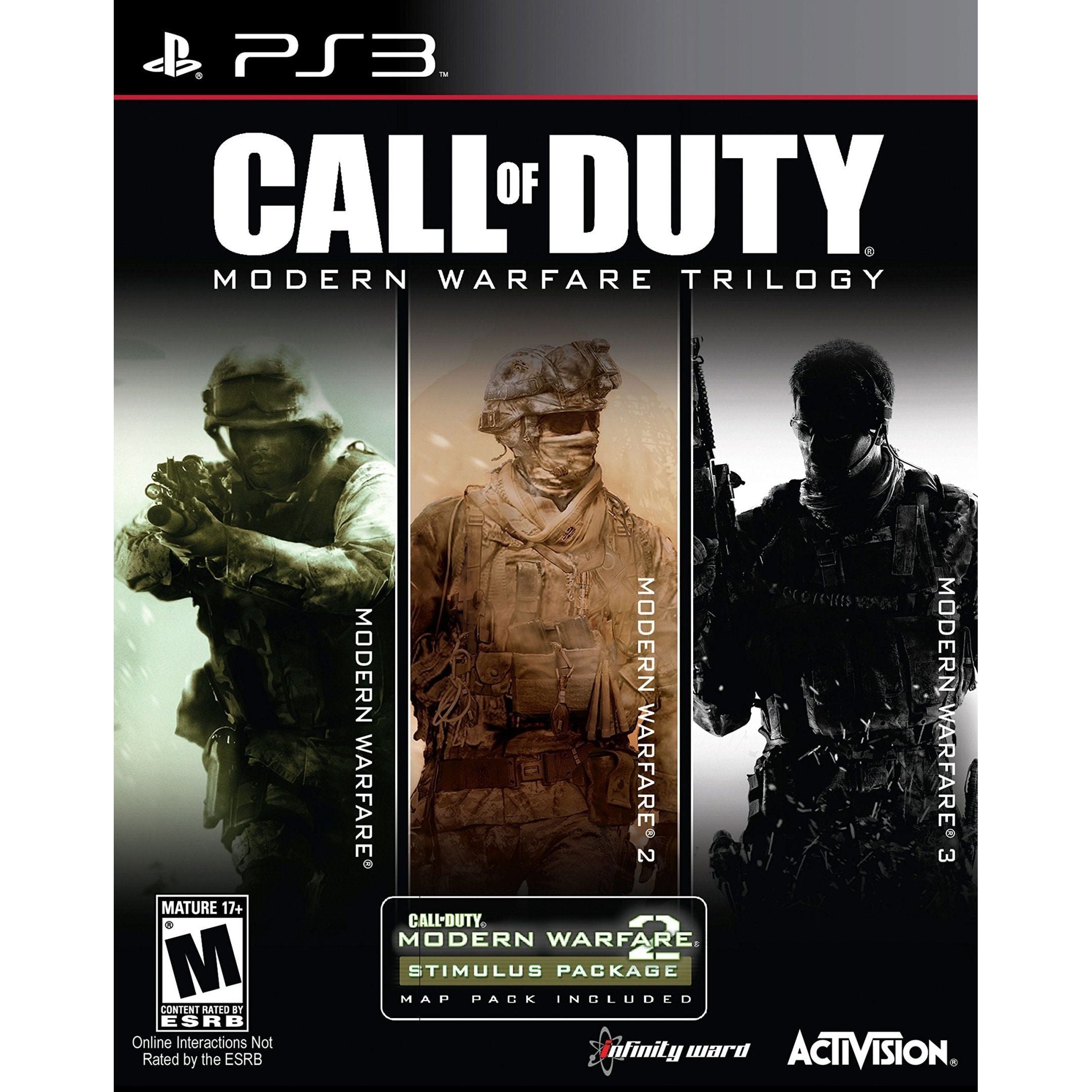 PS3 - Trilogie Call of Duty Modern Warfare (scellé)