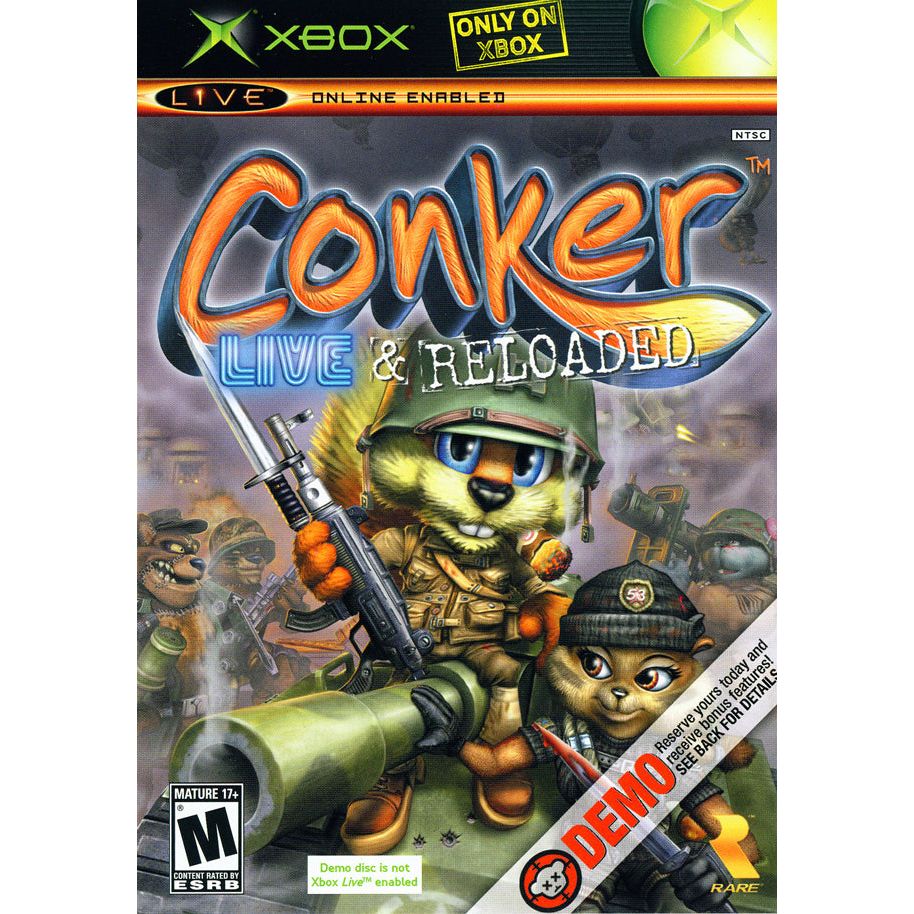 XBOX - Conker Live And Reloaded Demo