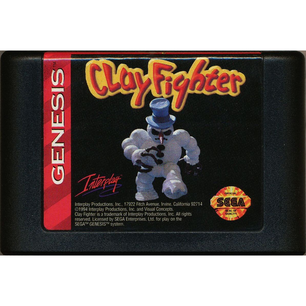 Genesis - Clayfighter (cartouche uniquement)