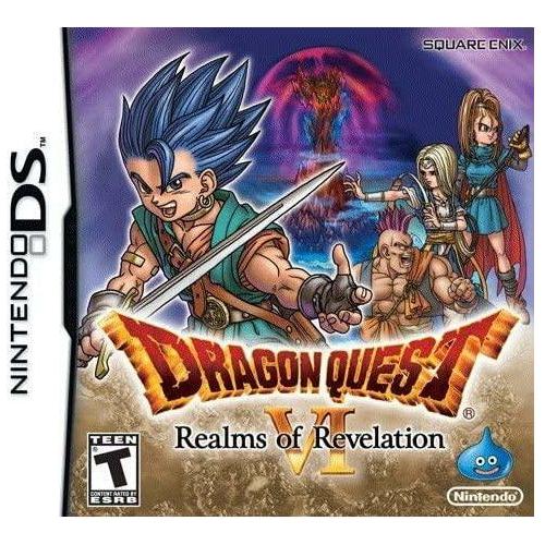 DS - Dragon Quest VI Realms of Revelation (In Case / Worn Cover)