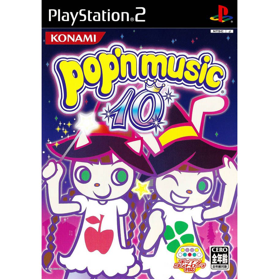 PS2 - Pop'N Music 10 (JPN)