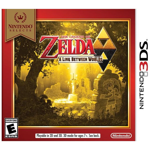 3DS - The Legend of Zelda A Link Between Worlds (Sealed / Nintendo Selects)