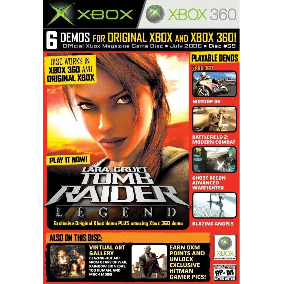 XBOX 360 - Disque de démonstration officiel du magazine Xbox 59