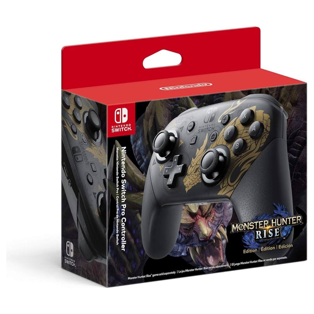 Manette Nintendo Switch Pro - Monster Hunter Rise Edition (scellée)