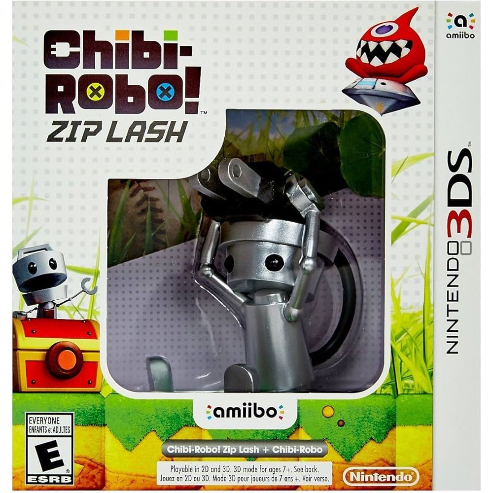 3DS - Chibi-Robo! Zip Lash Amiibo Bundle (Sealed)