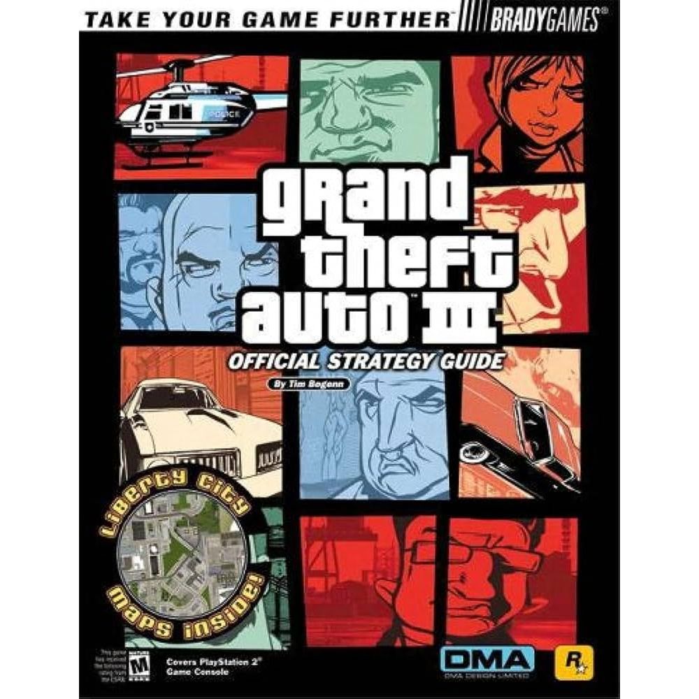 Grand Theft AUto III Official Strategy Guide BradyGames