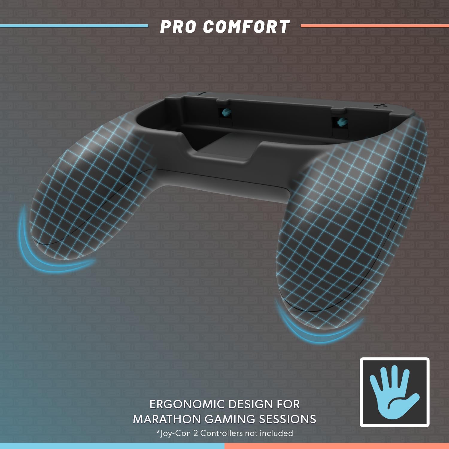 Nintendo Switch 2 Pro Handle Attachment Set