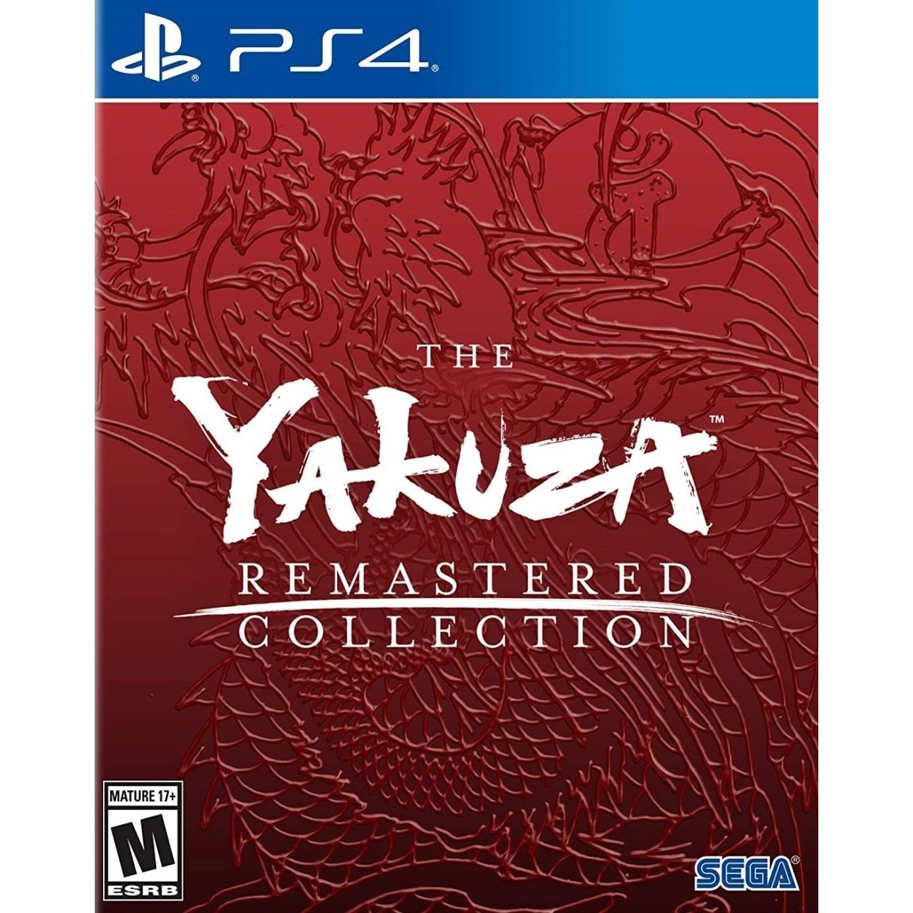 PS4 - The Yakuza Remastered Collection with PS3 Case