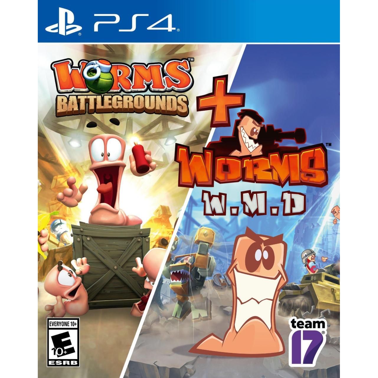 PS4 - Worms Battlegrounds + Worms WMD