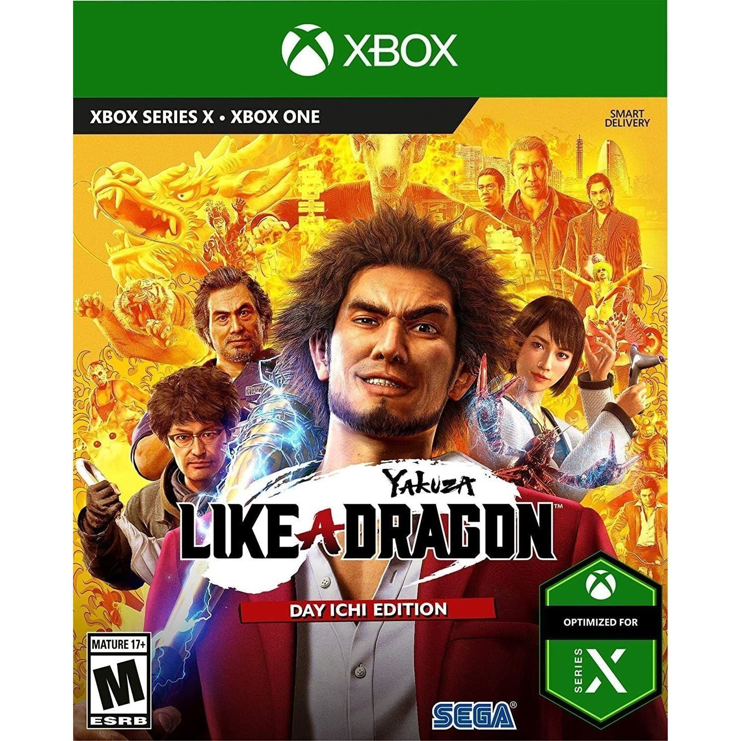 XBOX ONE - Yakuza Like A Dragon Day Ichi Steelbook Edition (sans codes)