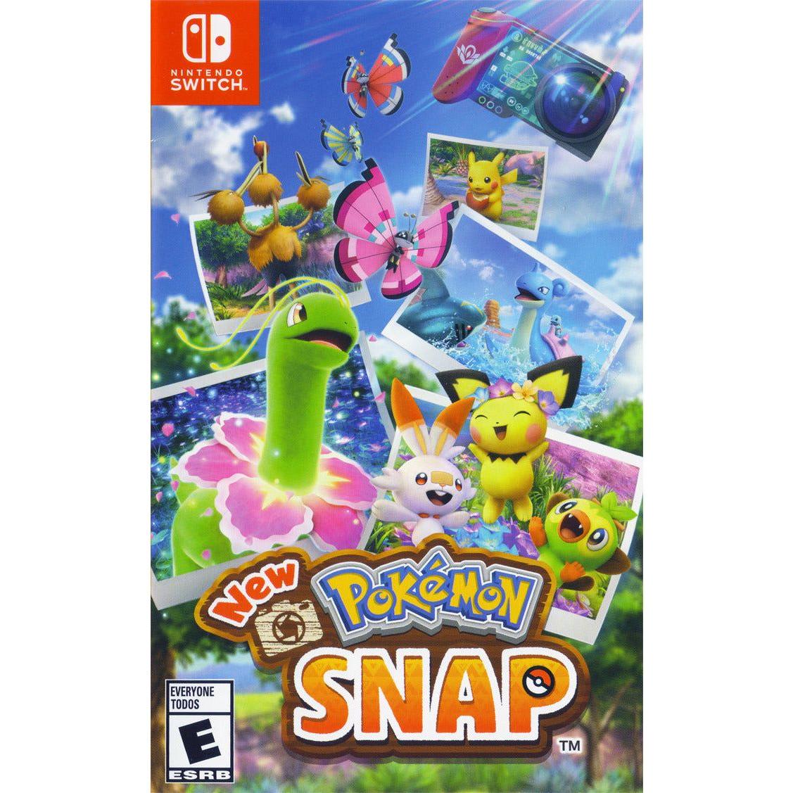 Switch - Nouveau Pokemon Snap (scellé avec cadre photo magnétique)