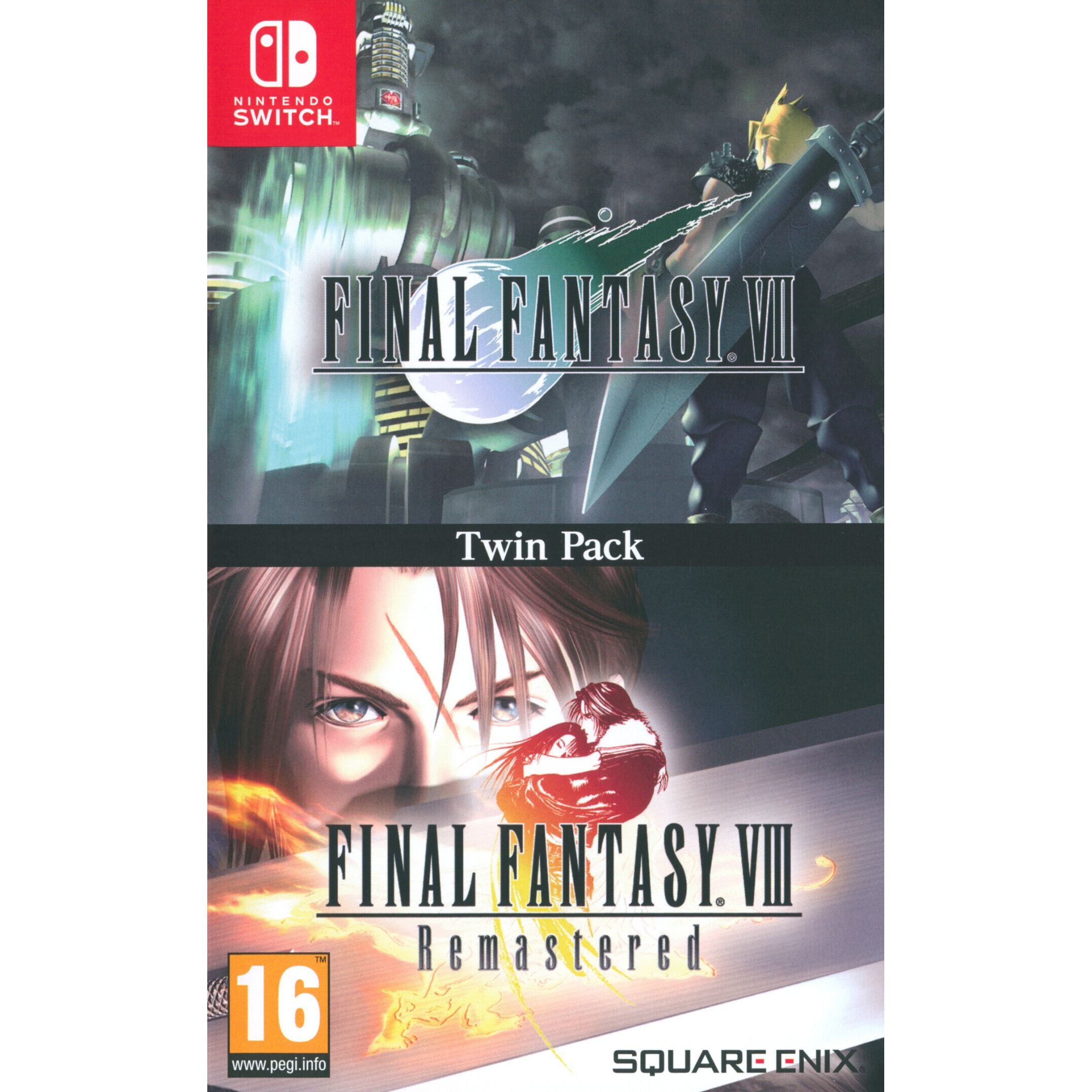 Switch - Final Fantasy VII & VIII Remastered Twin Pack (PAL)