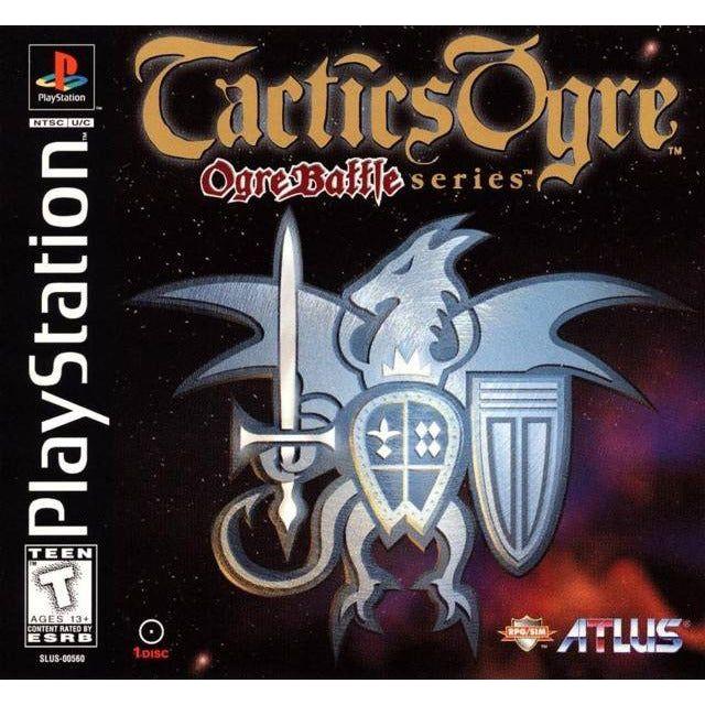 PS1 - Tactics Ogre (couverture imprimée)