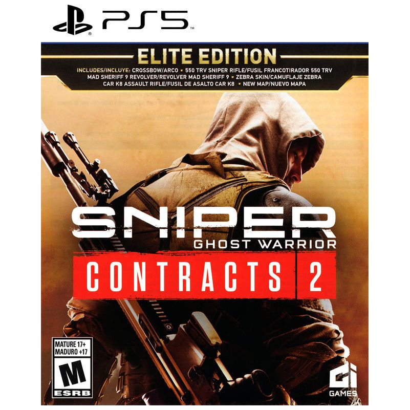 PS5 - Sniper Ghost Warrior Contracts 2 Elite Edition (Sealed)