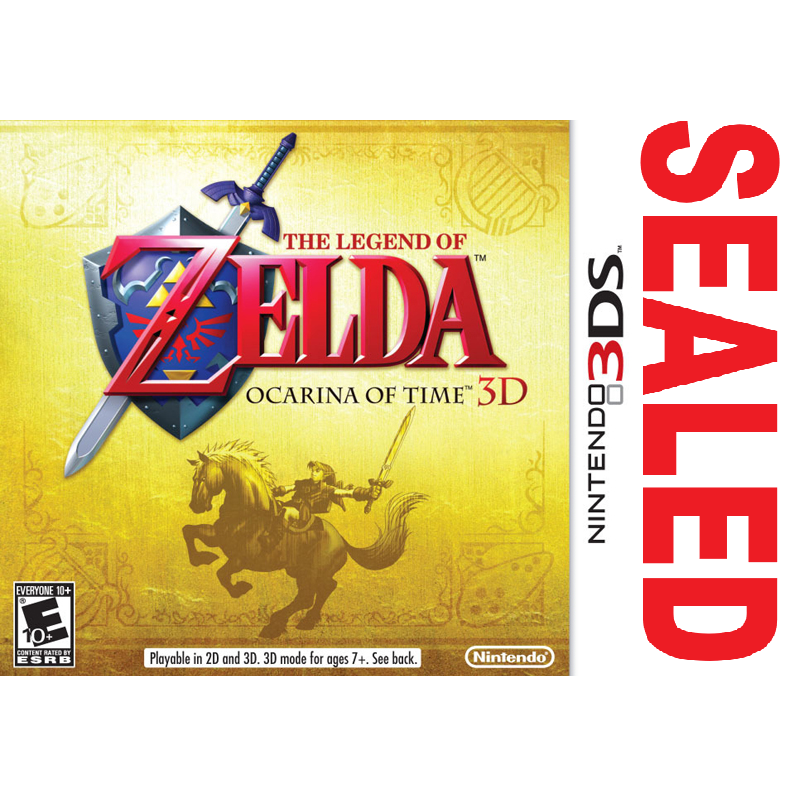 3DS - The Legend of Zelda Ocarina of Time (SEALED)