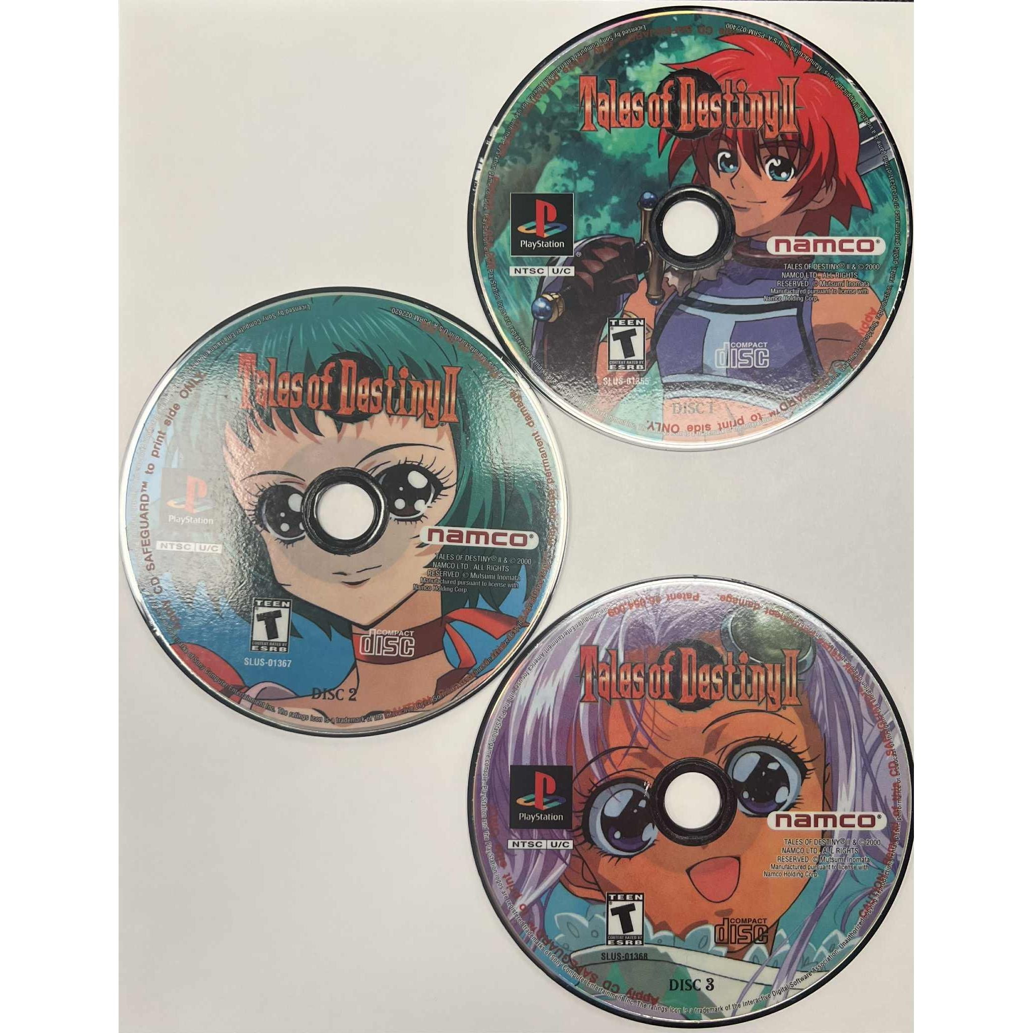 PS1 - Tales of Destiny II (Printed Cover Art)