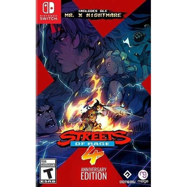 Switch - Streets of Rage 4 Anniversary Edition (In Case)