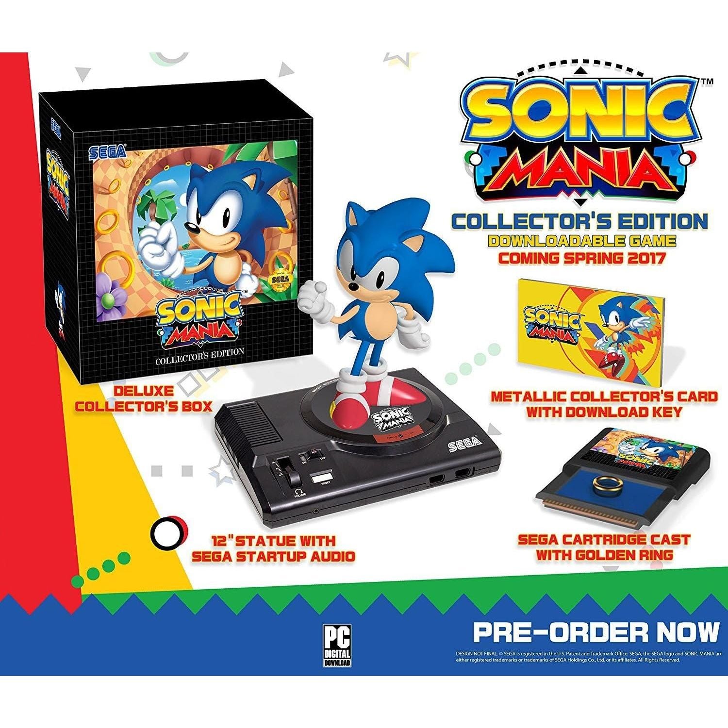PS4 - Sonic Mania Collector's Edition (Sealed)