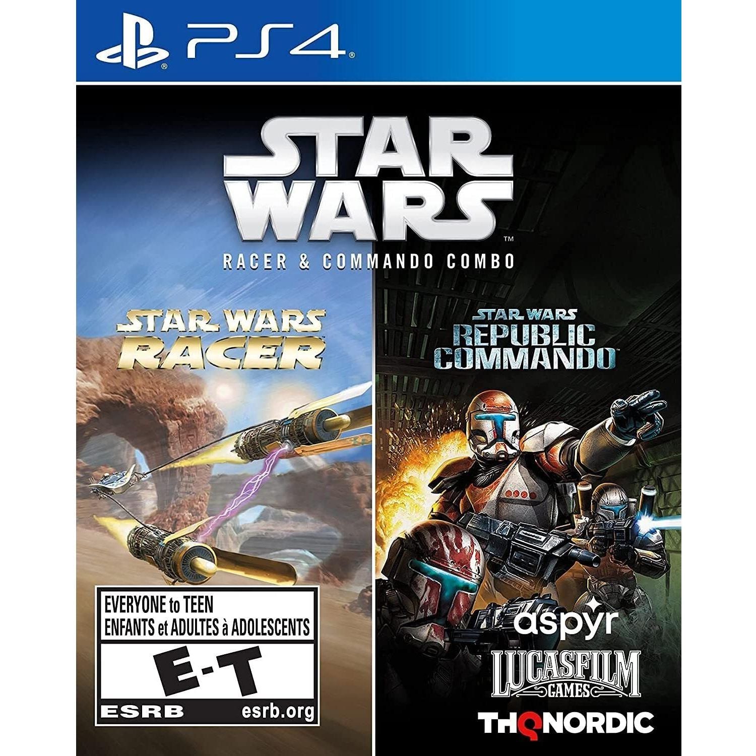 PS4 - Star Wars Racer & Commando Combo
