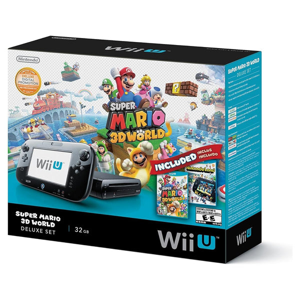 Nintendo Wii U 32GB Deluxe Set (Complete in Box / Super Mario 3D World