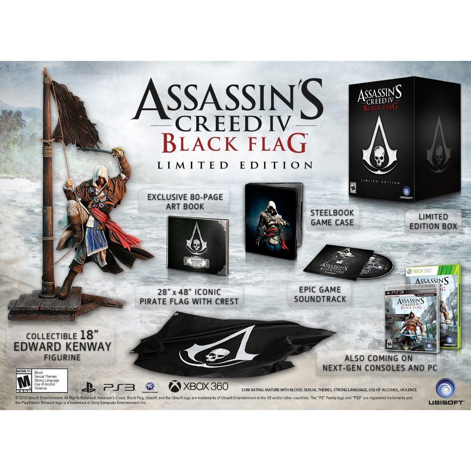 XBOX 360 - Assassin's Creed IV Black Flag Limited Edition