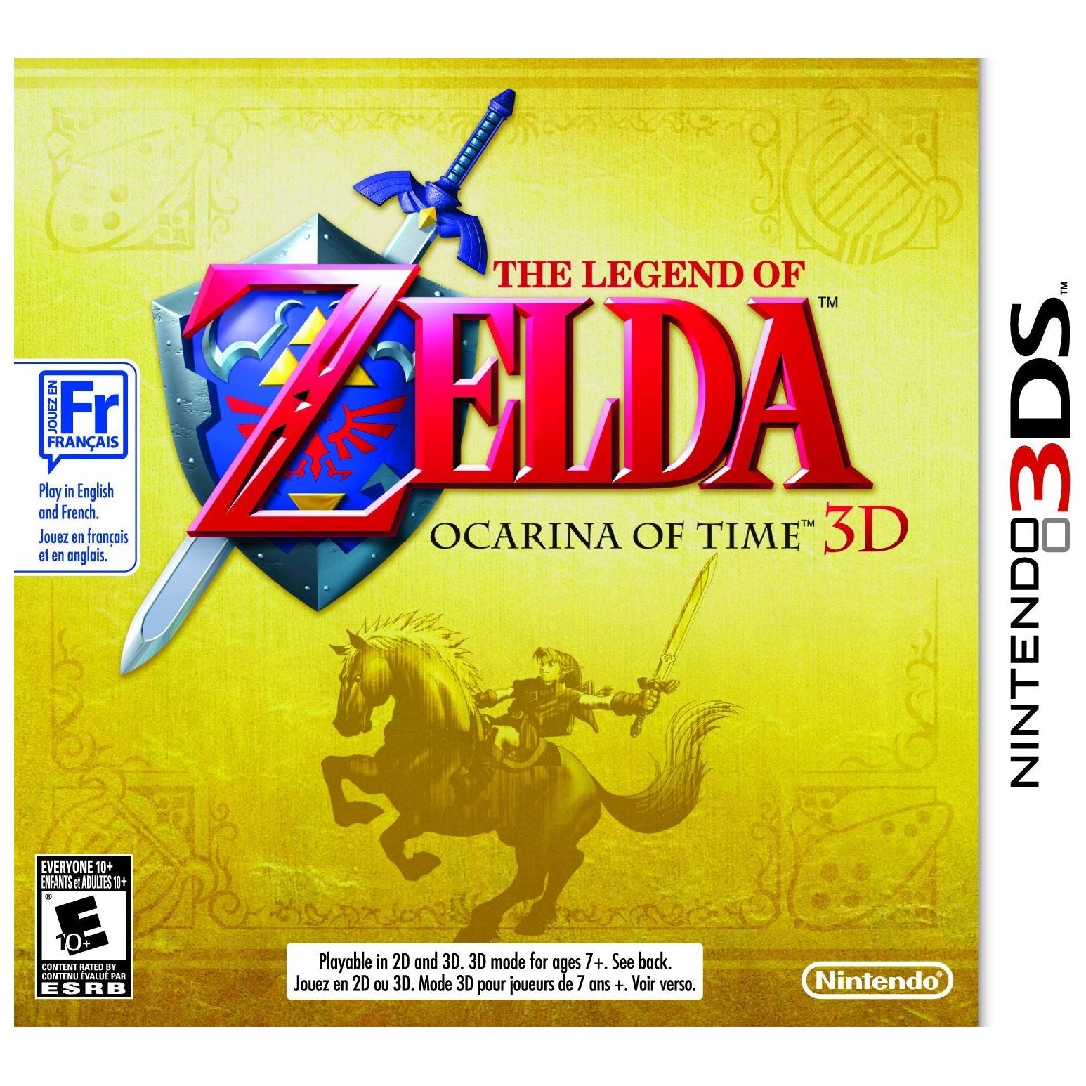 3DS - La Légende de Zelda Ocarina of Time (SCELLÉ)