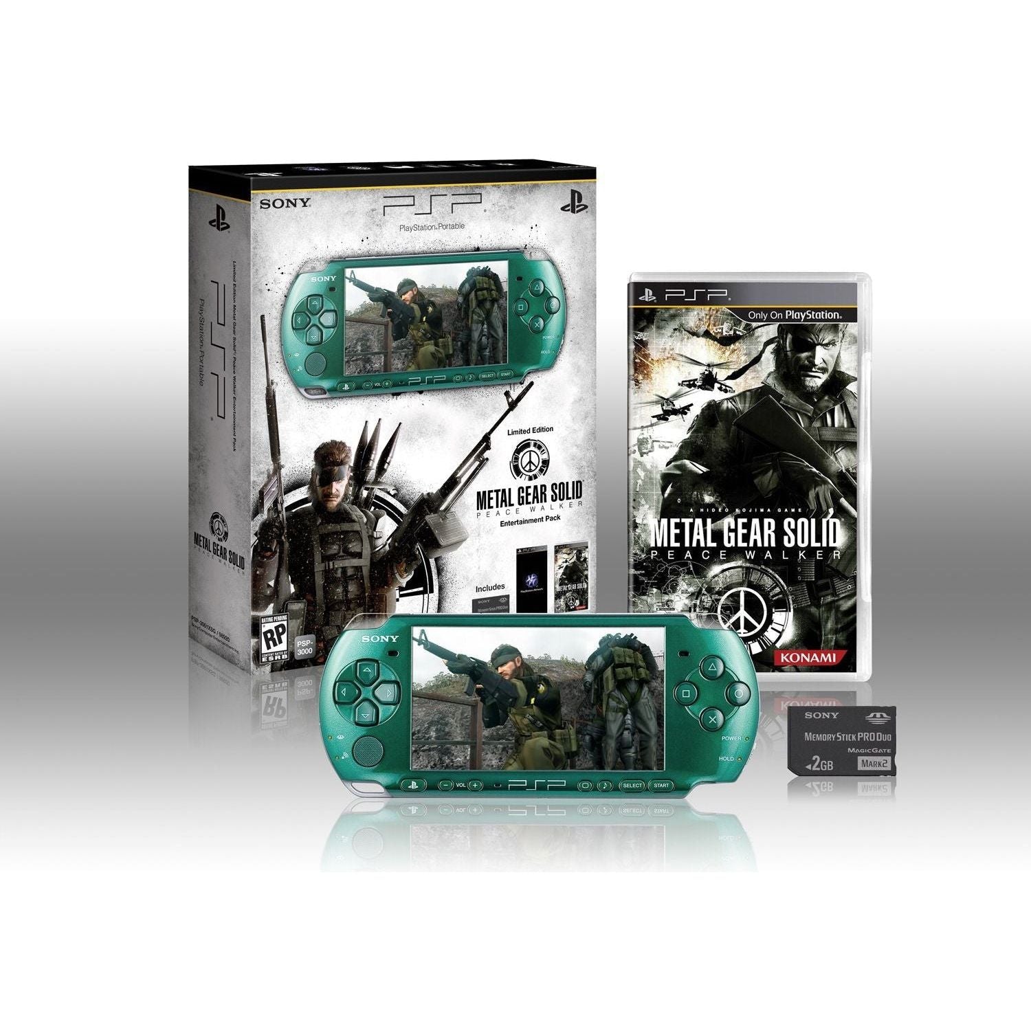 Pack de divertissement PlayStation Portable Metal Gear Solid Peace Walker en édition limitée