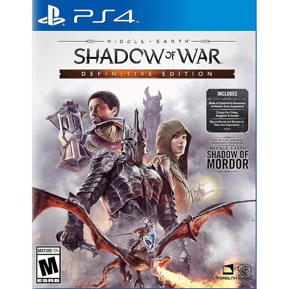 PS4 - Middle Earth Shadow of War Definitive Edition