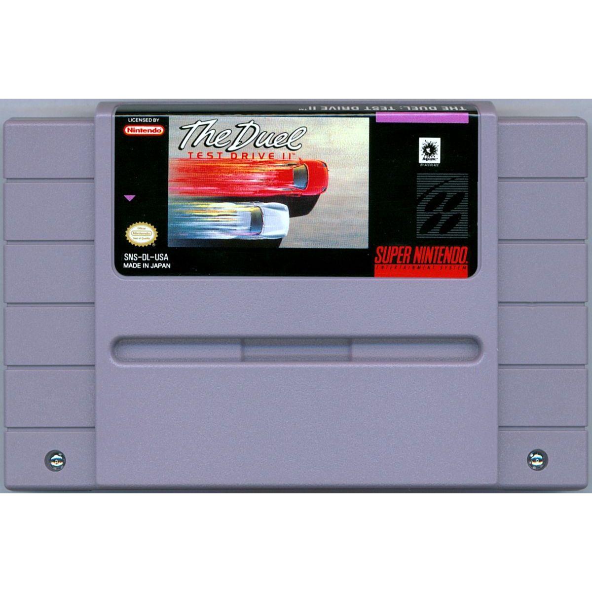 SNES - The Duel Test Drive II (cartouche uniquement)