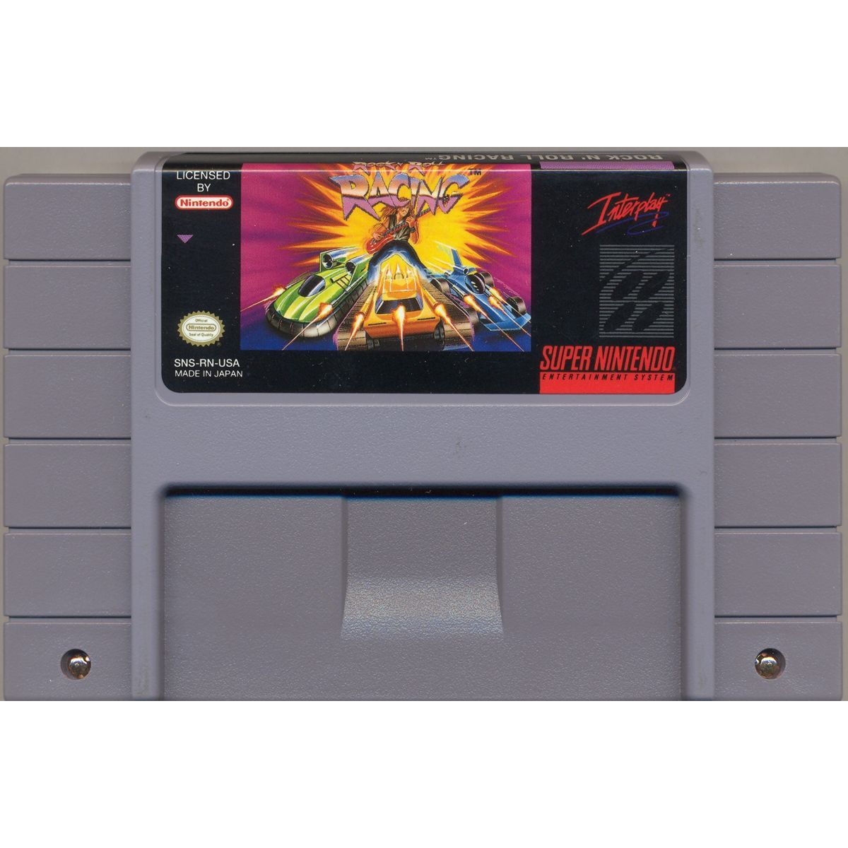 SNES - Rock N' Roll Racing (Cartridge Only)