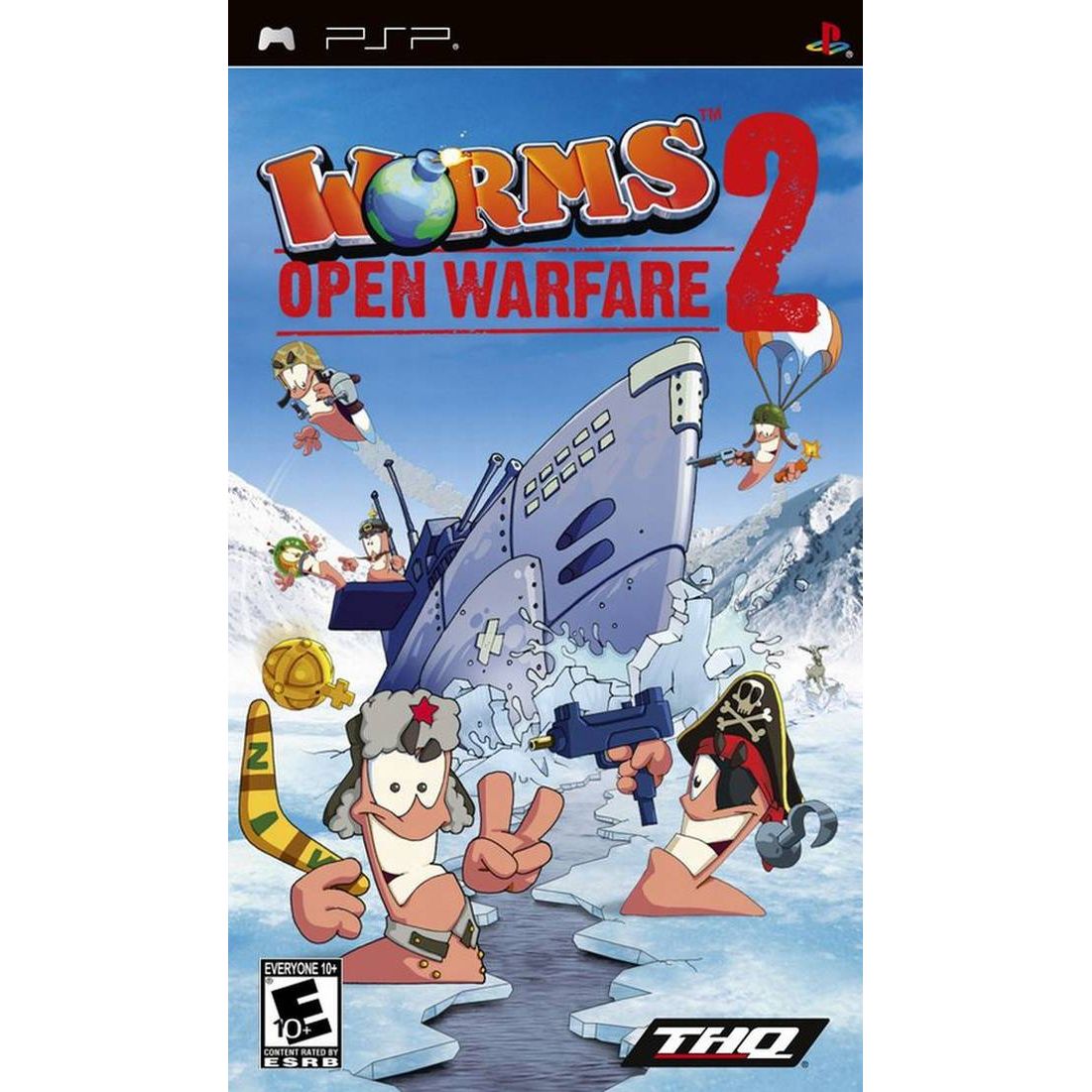 PSP - Worms Open Warfare 2 (In Case)
