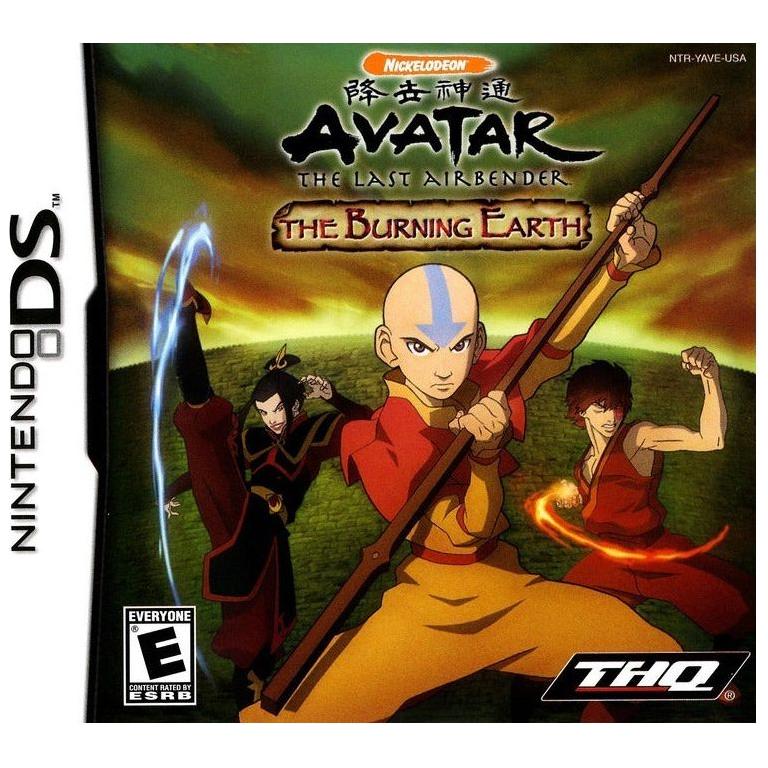 DS - Avatar The Last Airbender The Burning Earth (In Case)
