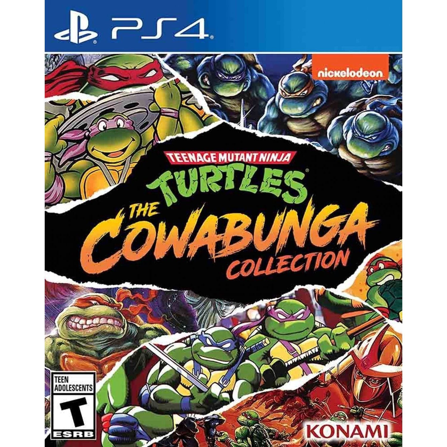 PS4 - Teenage Mutant Ninja Turtles La Collection Cowabunga